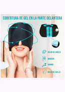 Gorra de gel para aliviar el dolor de cabeza y la migraña Gorra de gel para el resfriado o el calor 